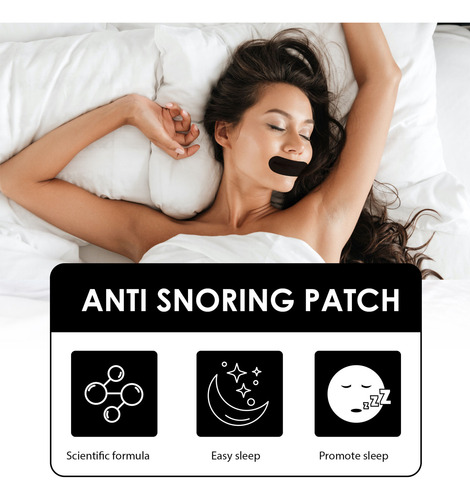 Mouth Prevent, Mantenha A Fita Fechada, 60 Unidades, Boca Pa - Imagem 6