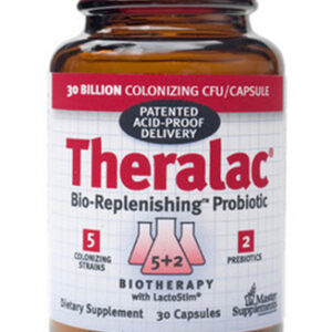 Probiótico Bio-repleneshing Theralac 30 Cápsulas Da Master S
