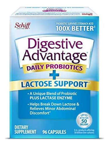 Cápsulas Advantage Lactose Defense (96 Unidades Em Uma)