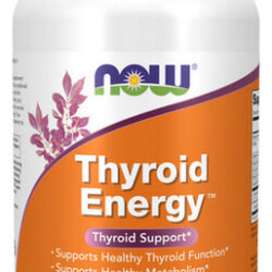 Thyroid Energy 180 Cápsulas Da Now Foods