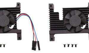 Radiador De Liga De Alumínio 2x For 4 Raspberry Pi4 Generati