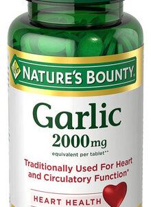 Suplemento Nature&quots Bounty Garlic 2000 Mg 120 Comprimidos (x