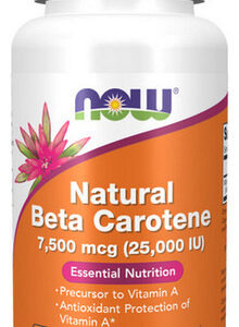 Betacaroteno Natural 25000 Ui 90 Cápsulas Gelatinosas Da Now