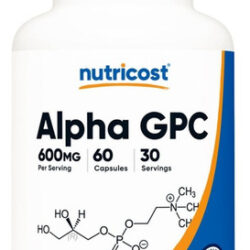 Cápsulas Alpha Gpc 600 Mg (60 Unidades) Da Nutricost