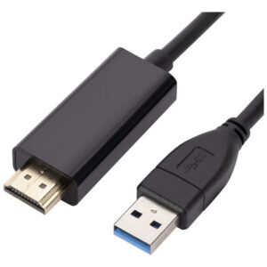Sincronização De Áudio/vídeo Usb Para Hdmi Macho