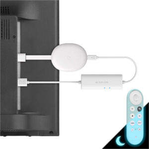 Cabo De Alimentação Mission Usb Para Chromecast Com Google T