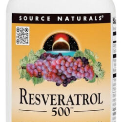 Resveratrol 500 Mg 120 Tabs By Source Naturals