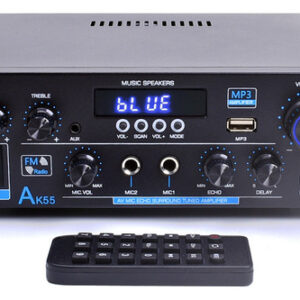 Amplificador Woopker Ak55 70w+70w Amplificador Rádio Fm B