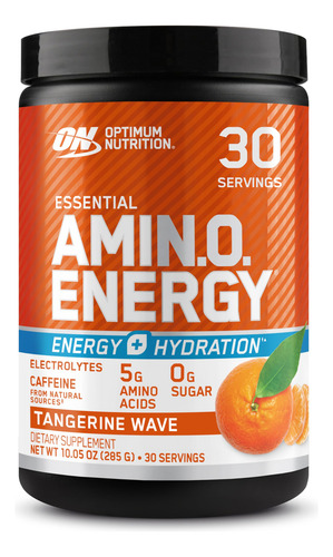 Suplemento Optimum Nutrition Amino Energy Tangerine 30 Serv