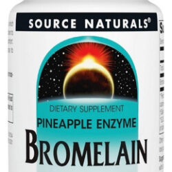 Bromelain 500 Mg 2000 Gdu/g 60 Tabs By Source Naturals