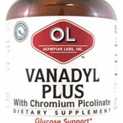 Vanadyl Plus 10 Mg Com Cromo 100 Cápsulas Por Olympian Labs