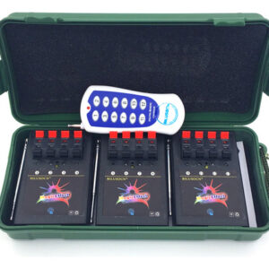 Disparador Acionador Gerbs Fogos Sem Fio Controle 12 Canais