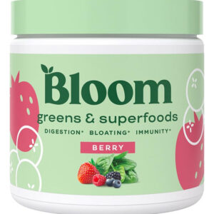 Suplemento Bloom Nutrition Super Greens Em Pó Smoothie & Ju
