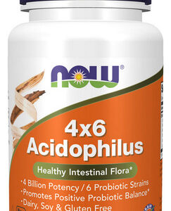 Acidophilus 4 X 6 Bilhões 60 Cápsulas Da Now Foods