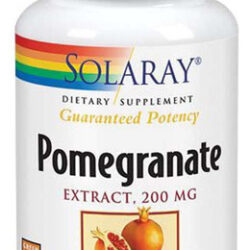 Extrato De Romã 200 Mg 60 Cápsulas Da Solaray