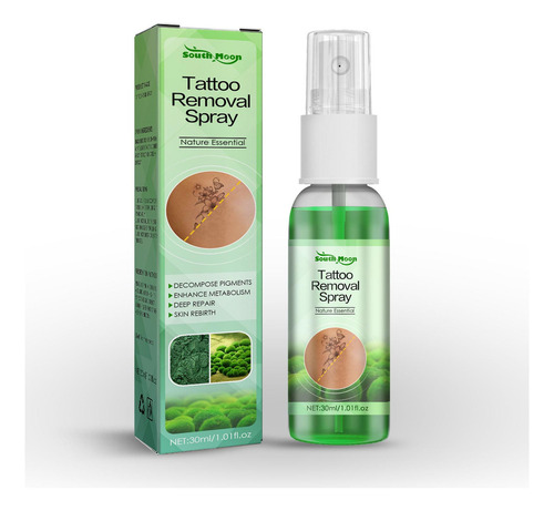 2pcs Spray De Remoção De Tatuagem: Seguro E Eficaz 30 Ml - Imagem 8