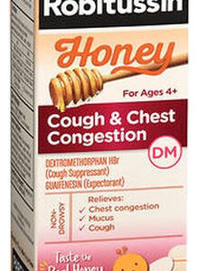 Children's Honey Tosse & Chest 4 Oz Da Robitussin