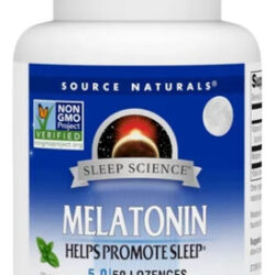Melatonina 5 Mg De Hortelã Sublingual 50 Comprimidos Da Sour