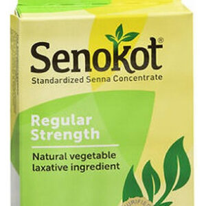 Natural Vegetable Laxative Ingredient 20 Tabs By Senokot