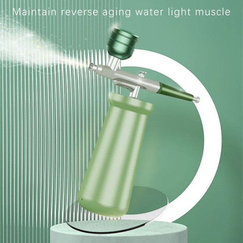 Kit De Aerógrafo Recarregável M Hydrogen Oxygen Facial Beau - Imagem 12