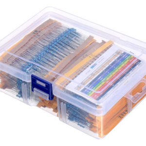 A Resistor 130 2600 Unidades, Kit 0,25 W, Pacote Variado