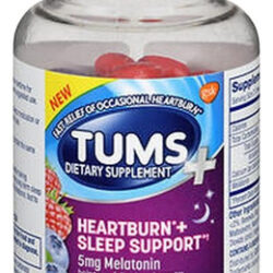 Heartburn Plus Sleep Support 54 Mastigável Por Tums
