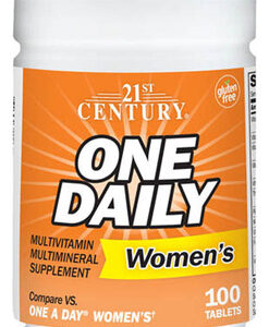 Um Suplemento Multivitamínico Multimineral Feminino Diário,