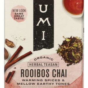 Ruby Chai Spiced Rooibos Tea 18 Bags By Numi Tea