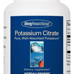 Citrato De Potássio 120 Cápsulas Vegetais Do Grupo De Pesqui