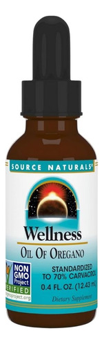Wellness Oil Of Oregano 0.5 Oz By Source Naturals