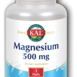 Magnésio 500 Mg 60 Comprimidos Da Kal