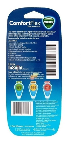 Vicks ComfortFlex termômetro digital - Imagem 2