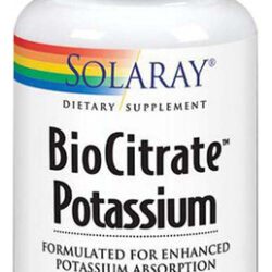 Biocitrate Potassium 60 Cápsulas Da Solaray