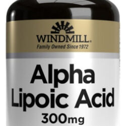 Ácido Alfa Lipóico 300 Mg 60 Comprimidos Da Windmill Health