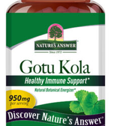 Erva Gotu-kola 90 Cápsulas Da Nature's Answer