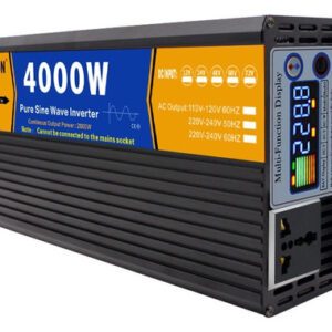 Corrente De Onda Sinusoidal Pura 4000w 12v/24v A 110v/220v