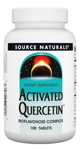 Activated Quercetin 100 Tabs By Source Naturals