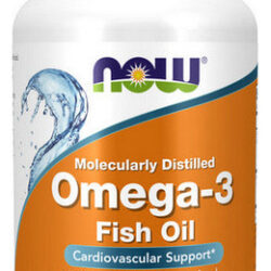 Ômega-3 1000 Mg (100 Cápsulas Moles) | Por Now Foods