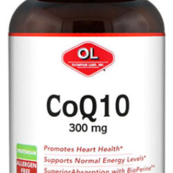 Coq 10 300 Mg 60 Cápsulas Da Olympian Labs