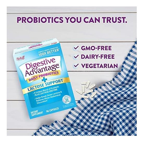 Cápsulas Advantage Lactose Defense (96 Unidades Em Uma) - Imagem 4