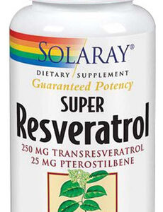 Super Resveratrol 30 Cápsulas Da Solaray