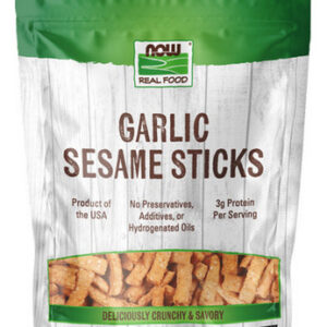 Palitos De Gergelim, Alho, 9 Onças, Da Now Foods