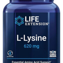 L-lisina 620 Mg 100 Vcaps By Life Extension