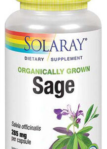 Sage 100 Cápsulas Da Solaray