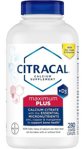 Citracal - Cálcio + D3 Máximo 280 Cápsulas - Importado Usa - Imagem 8