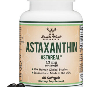 Suplemento De Astaxantina De Madeira Dupla 12 Mg Max Strengt