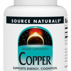 Copper 3 Mg 60 Tabs By Source Naturals