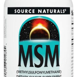 Msm 1000 Mg 120 Tabs By Source Naturals