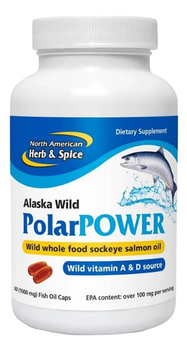 Polarpower 60 Cápsulas Da North American Herb & Spice