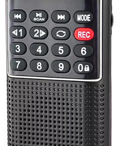 Gravador De Solicitação De Música Digital Portátil Com I